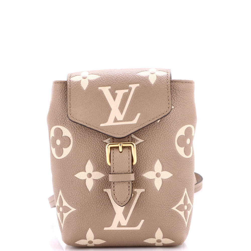 Louis Vuitton Tiny Backpack Bicolor Monogram Empreinte Giant